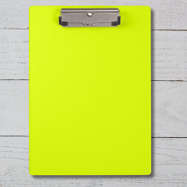 Pranchetas Neon Chartreuse Sólido Cor | Cor da tendência