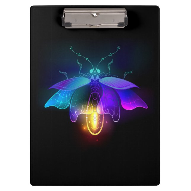 Pranchetas Neon Firefly a preto (Frente)