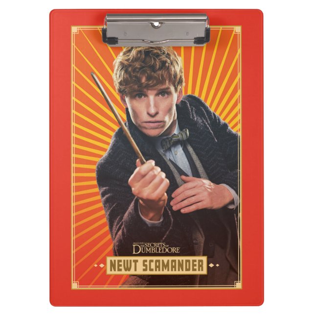 Pranchetas Newt Scamander Character Graphic (Frente)