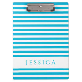 Pranchetas Nome do Padrão de Faixa Azul Moderna