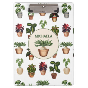 Pranchetas Nome dos Potes Terracotta de Plantas Potentes de A