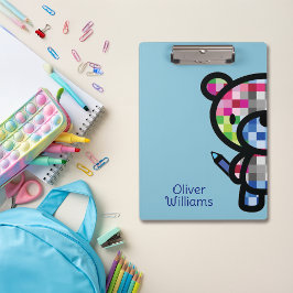 Pranchetas Nome Personalizado de Crianças de Urso Reprodutor