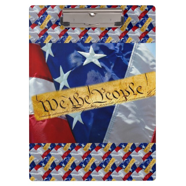 Pranchetas Nós, A Bandeira Americana Da Pessoas (Frente)