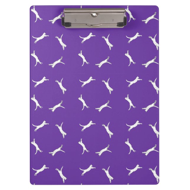 Pranchetas notebook roxo de kittyrun (Frente)
