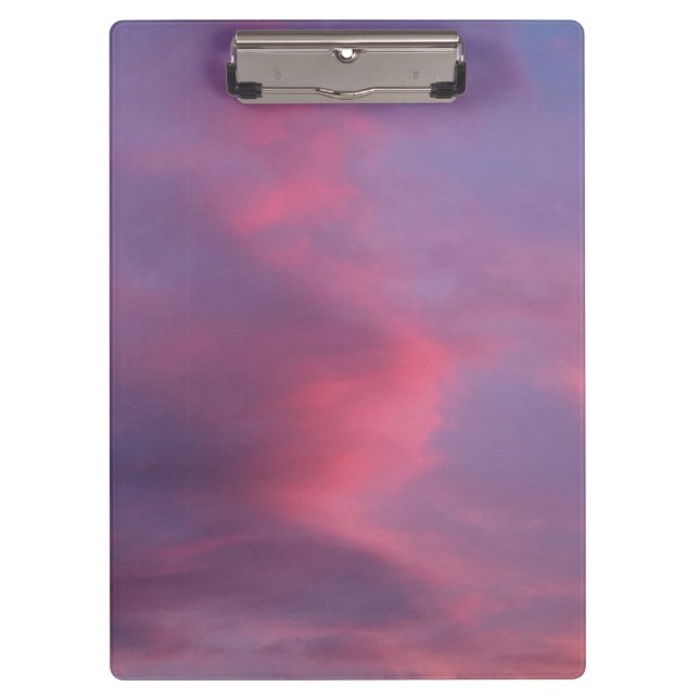Pranchetas Nuvens Rosa Azul (Frente)