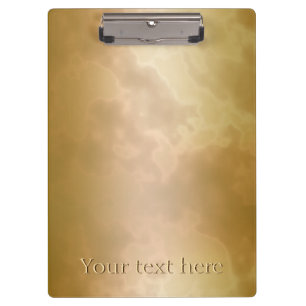 Pranchetas O conselho de grampo personalizado do ouro mármor