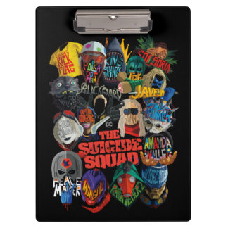 Pranchetas O Esquadrão Suicida | Avatares estilizados