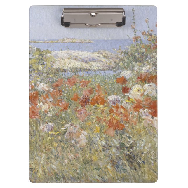 Pranchetas O Jardim de Celia Thaxter por Frederick Childe Has (Frente)