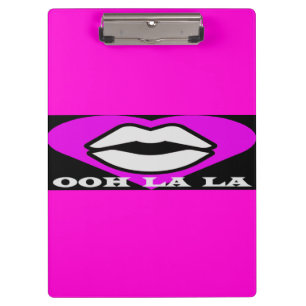 Pranchetas O La design cor-de-rosa e tema de beleza negra fra