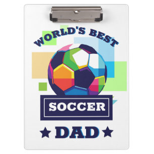 Pranchetas O melhor Dia de os pais de Pai de futebol do mundo