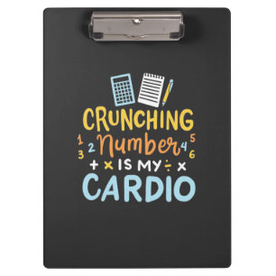 Pranchetas O Número Do Contador É Meu Cardio