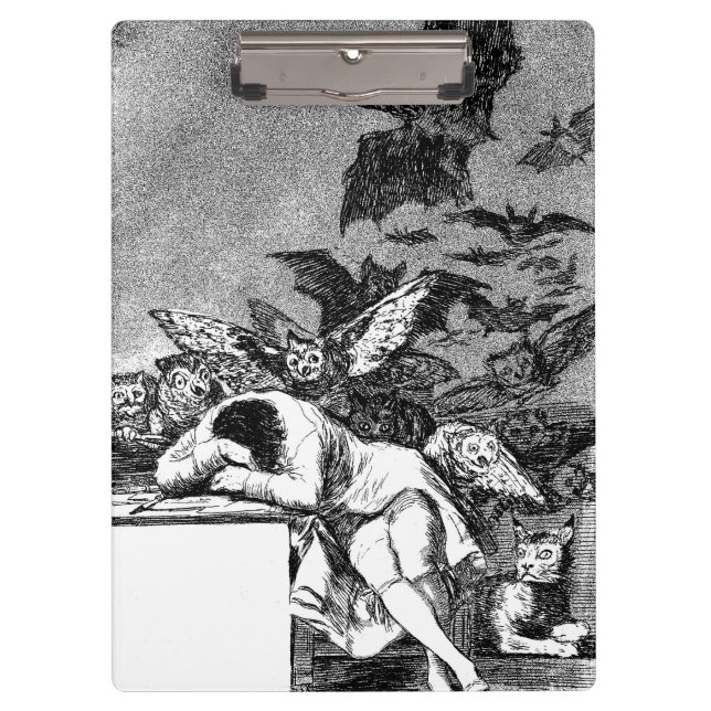 Pranchetas O Sono Da Razão Produz Monstros, Goya (Frente)