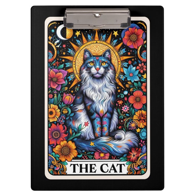 Pranchetas O Tarot do Gato – Felino Místico (Frente)