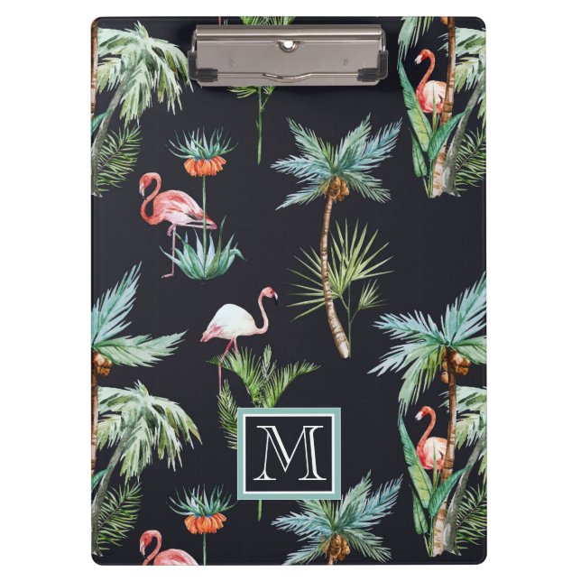 Pranchetas O teste padrão | da palma da aguarela adiciona sua (Frente)