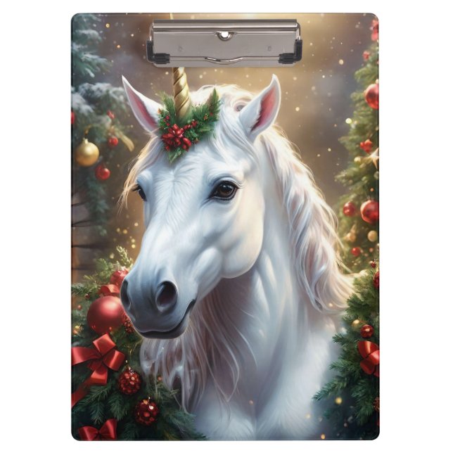 Pranchetas “O Unicórnio de Noel” (Frente)