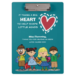 Pranchetas Obrigado, Professor. Presente personalizado