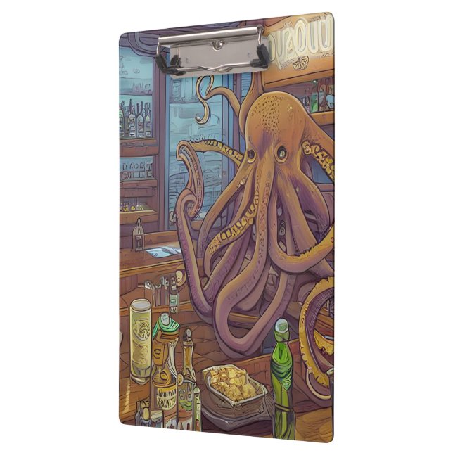 Pranchetas Octopus Bartender (Esquerda)