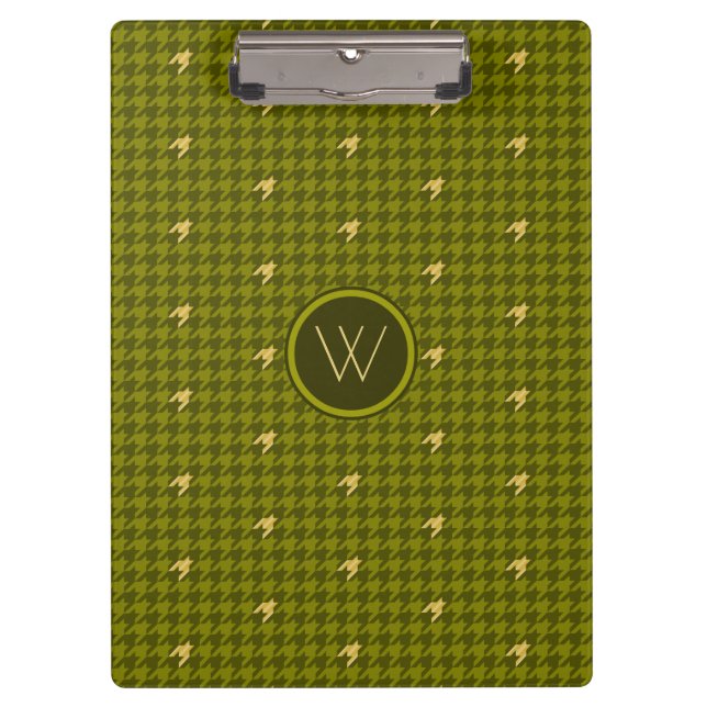 Pranchetas Olividade com Área de Transferência Houndstooth de (Frente)