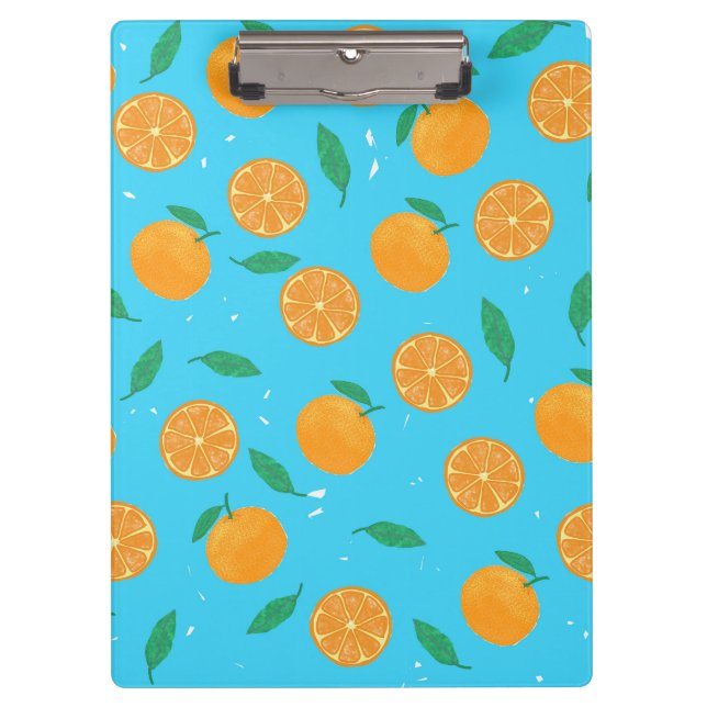 Pranchetas Orange Love, Notizbuch mit sommerlichem Motiv (Frente)