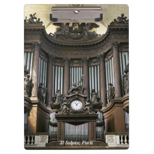 Pranchetas Órgão de Sulpice do santo, Paris