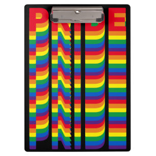 Pranchetas Orgulho lgbtq lgbtq gay arco-íris preto