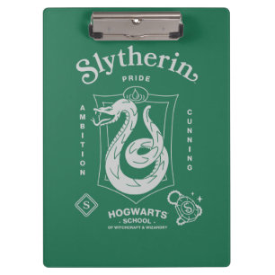 Pranchetas ORGULHO SLYTHERIN™ Ambição Astúcia Brasão