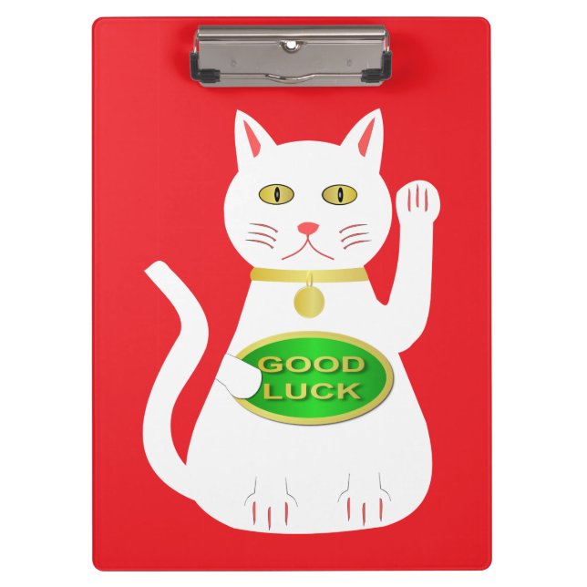 Pranchetas Oriental Lucky Cat (Frente)
