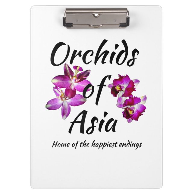 Pranchetas Orquídeas da Ásia (Frente)
