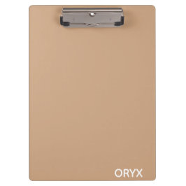 Pranchetas Oryx Brown Beige Color Name
