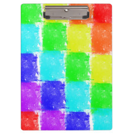 Pranchetas Padrão de Abstrato de blocos de cores modernos