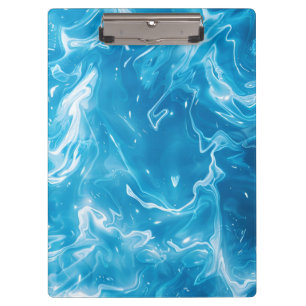 Pranchetas Padrão de Água Piscina Azul Aqua