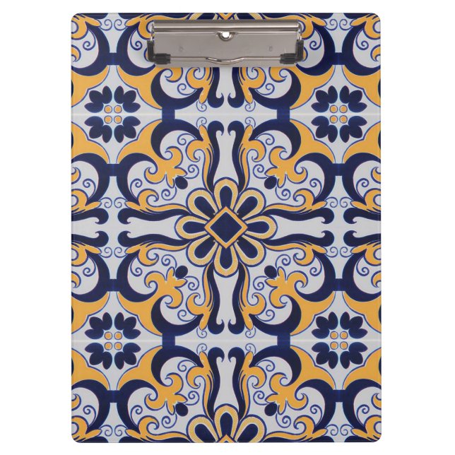 Pranchetas Padrão de azulejo português (Frente)