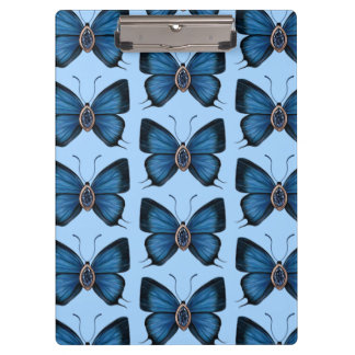 Pranchetas Padrão de Borboleta Azul-Sapphire