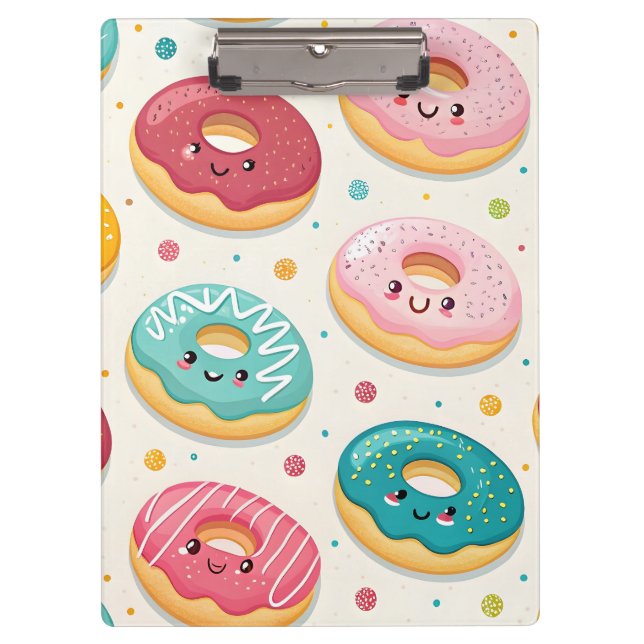 Pranchetas Padrão de Donuts (Frente)