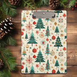 Pranchetas Padrão de Festas de Inverno Festivas