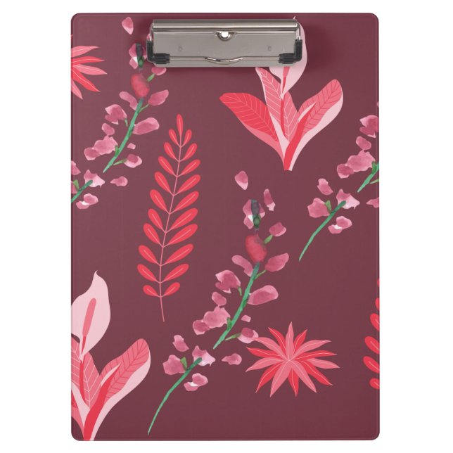 Pranchetas Padrão de flores. (Frente)