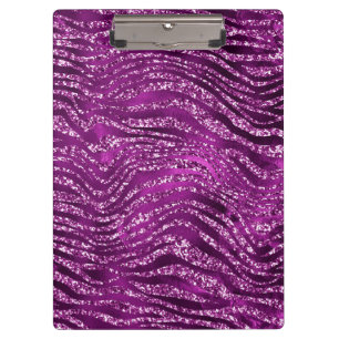 Pranchetas Padrão de Listras de Tigre com Glitter Glam Ombre 