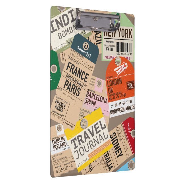 Pranchetas Padrão de localização de viagem (Direita)