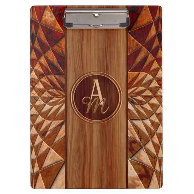 Pranchetas Padrão de madeira (Frente)