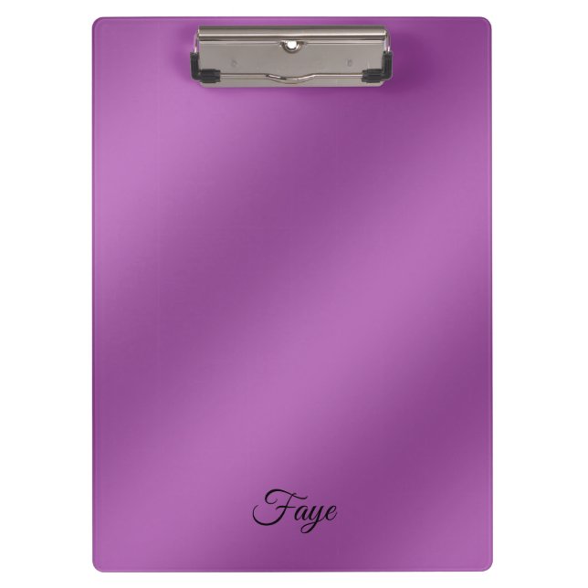 Pranchetas Padrão de onda de gradiente roxo simples moderno (Frente)
