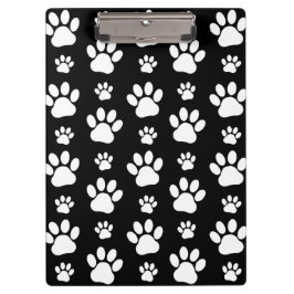 Pranchetas Padrão de pata, impressões de pata, patas de cão,