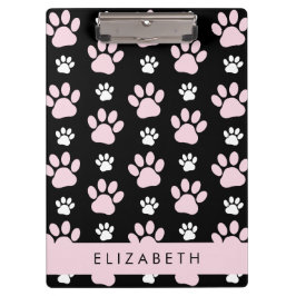 Pranchetas Padrão De Patas, Patas Rosa, Patas Cachorros, Seu 