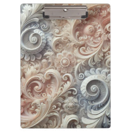 Pranchetas Padrão de rendas de Pastel de gradiente elegante