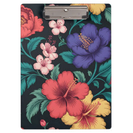 Pranchetas Padrão de repetição de flores silvestres