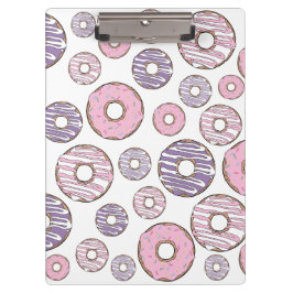 Pranchetas Padrão De Rosquinhas, Rosquinhas Rosa, Rosquinhas 