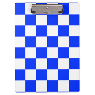 Pranchetas Padrão de Xadrez Azul Branco Xadrez