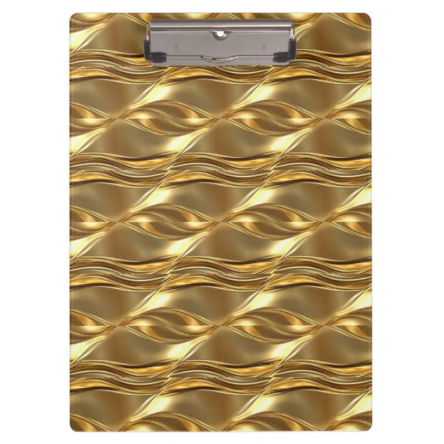 Pranchetas Padrão dourado cativante (Frente)
