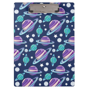 Pranchetas Padrão Espacial, Planetas, Estrelas, Galáxias, Cos