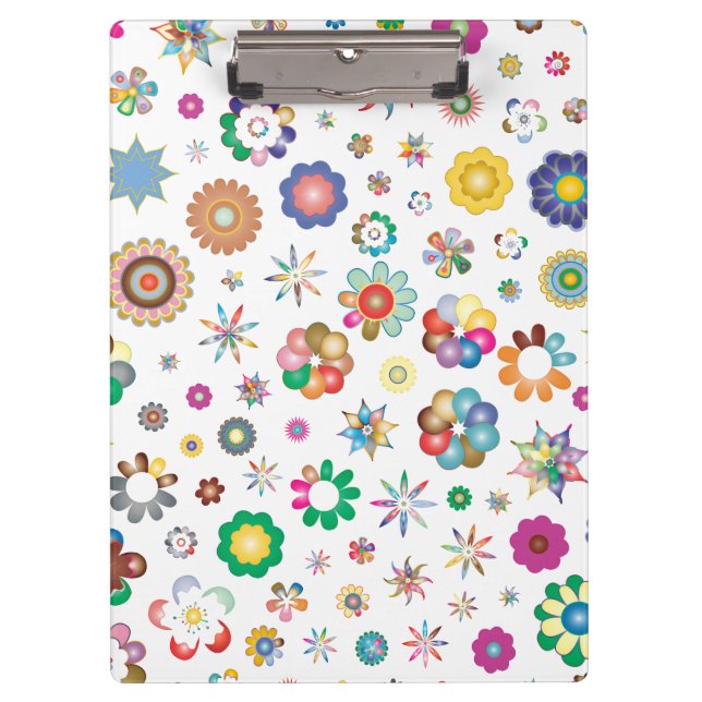 Pranchetas Padrão Floral (Frente)