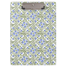 Pranchetas Padrão Floral Azul Blooms Ditsy